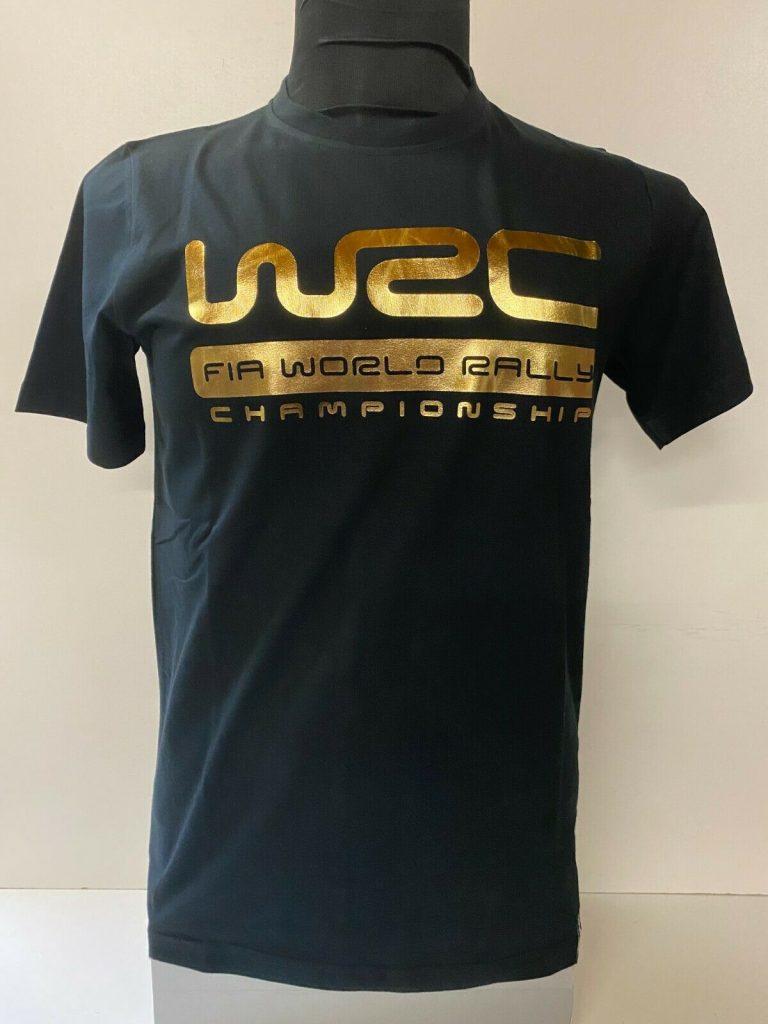 Camiseta WRC gold edition