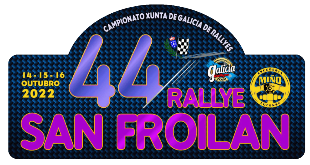 Placa Rally San Froilán 2022